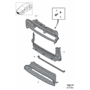 DUCTO ADMISION DE AIRE VOLVO V40 2012 AL 2019 INF CENT DEL ORIGINAL COD. 31294096