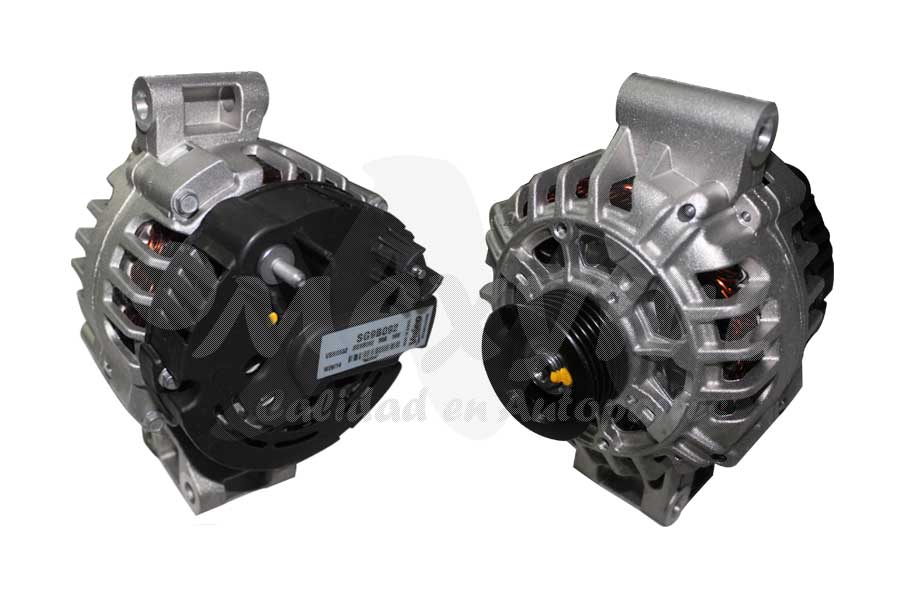 ALTERNADOR FORD ECOSPORT DE 2003 AL 2008 SIN AIRE ACOND 1.6 90A 14V SG9B092 556577 VALEO/FIESTA DE 2005 AL 2008 (127684)