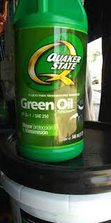 ACEITE QUAKER TRANSMISION GREEN OIL TRANSPOWER SAE 250 QUAKER STATE