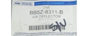 TOLVA RADIADOR DEFLECTOR DE AIRE FORD EXPLORER 2011 AL 2015 LAT DEL IZQ ORIGINAL COD. BB5Z-8311-B