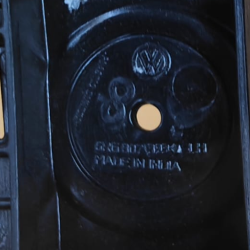 GUIA FASCIA (DEFENSA) VOLKSWAGEN POLO GTI 2015 AL 2017 TRAS IZQ ORIGINAL COD. 6RG-807-393-C