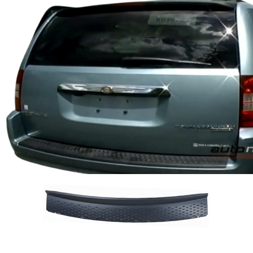 BANDA DEFENSA (MOLDURA/HULE) CHRYSLER TOWN & COUNTRY 2008 AL 200¡16 S/MOLD TRAS DESMONTADO ORIGNAL COD. 11RT-CD-2100M