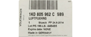 DUCTO ADMISION DE AIRE VOLKSWAGEN JETTA A5/ BORA/ GOLF 2005 AL 2010/ BEETLE 2012 AL 2018/ SEAT LEON/ ALTEA 2004 AL 2012 NEG ORIGINAL COD. 1K0-805-962-C