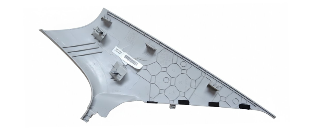 MOLDURA POSTE VOLKSWAGEN JETTA 2011 AL 2018 TRAS IZQ ORIGINA COD. 5C6-867-287