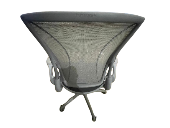 SILLA PARA ESCRITORIO HUMAN SCALE P/OFICINA CON VARIAS FUNCIONES DE COMODIDAD GRIS