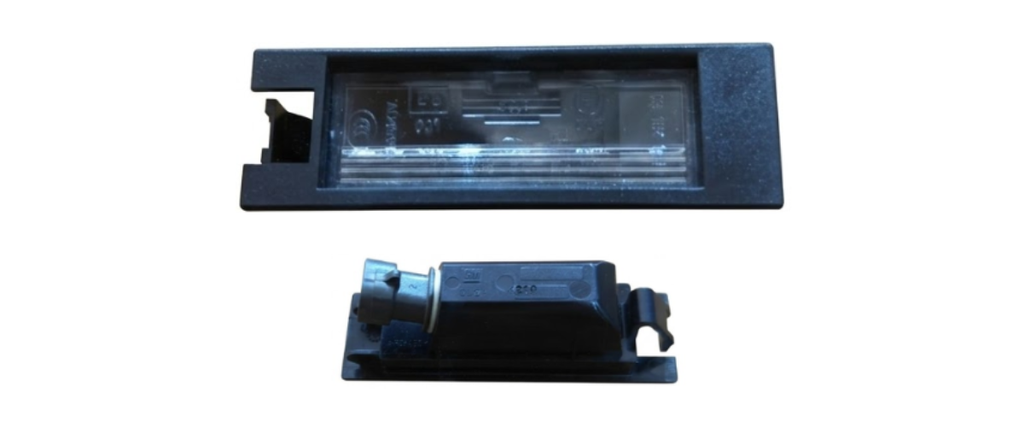 LUZ DE PLACA CHEVROLET CORSA 2001 AL 2006 P/MATRICULA TRAS ORIGINAL GM COD. OLSA-04-612-00