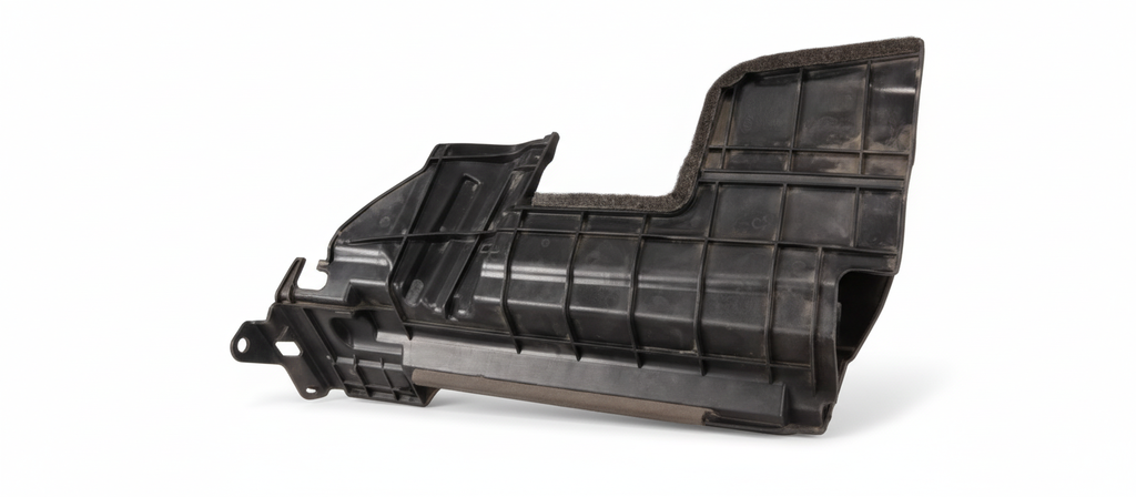 TOLVA RADIADOR DEFLECTOR DE AIRE NISSAN SENTRA 2013 AL 2016 DEL IZQ DESMONTADO ORIGINAL COD. 62823-3SH0A