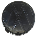 INSIGNIA ORIGINAL PARRILLA VOLKSWAGEN GOL 2015 AL 2016/ SAVEIRO 2010 AL 2016 13 X 13 CM D-1