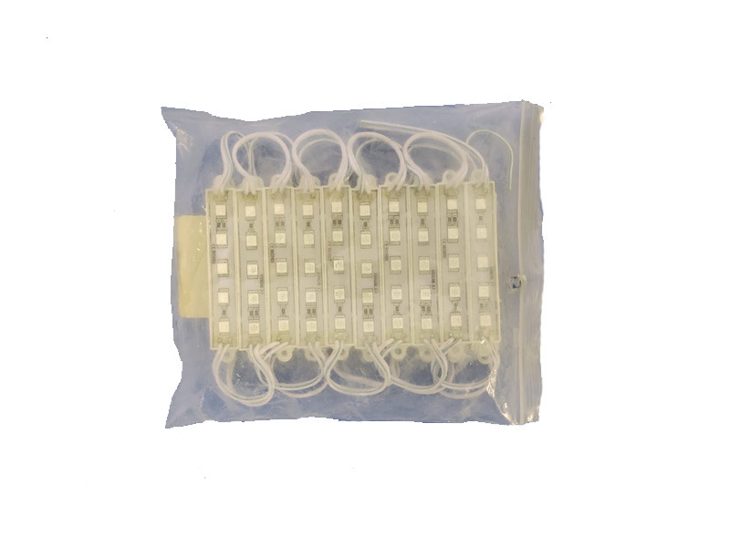 MODULOS LED VERDE 20PZAS 5 LEDS C/U 12V 1 PZA HGO