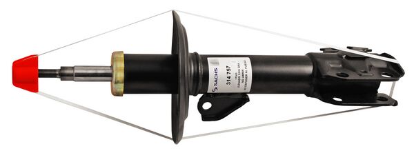 AMORTIGUADOR SUSP TOYOTA YARIS 06-14 SACHS GAS DEL IZQ