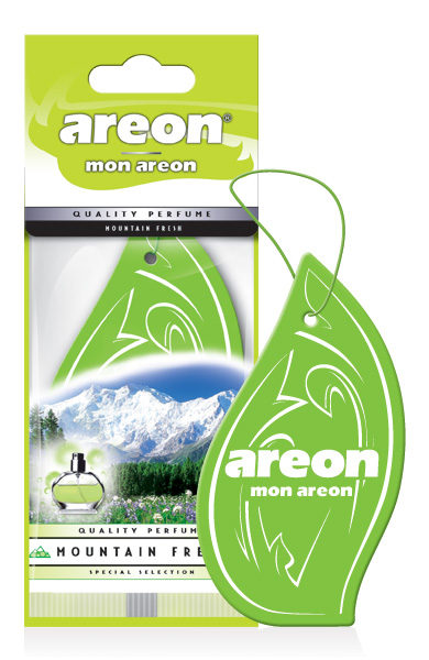 AROMATIZANTE MON AREON MOUNTAIN FRESH QUALITY PERFUME 1 PZA