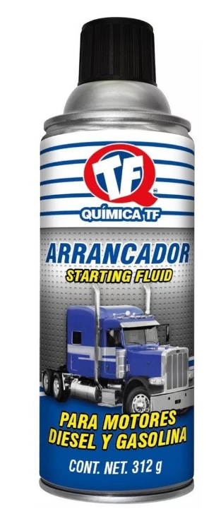 ARRANCADOR P/MOTOR DIESEL/GASOLINA 312 ML TF QUIMICA COD. 111-A (120791)
