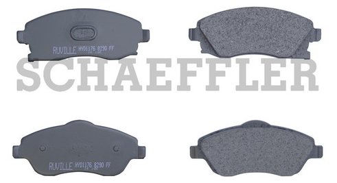 BALATAS CHEVROLET CORSA DE 2002 AL 2008 DEL JGO SEMI-METALICA RUVILLE COD D00013210 (119828)