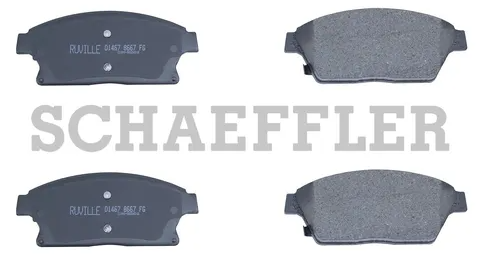 BALATAS CHEVROLET CRUZE DE 2011 AL 2012DELJGO RUVILLE COD D14678667 (120050)