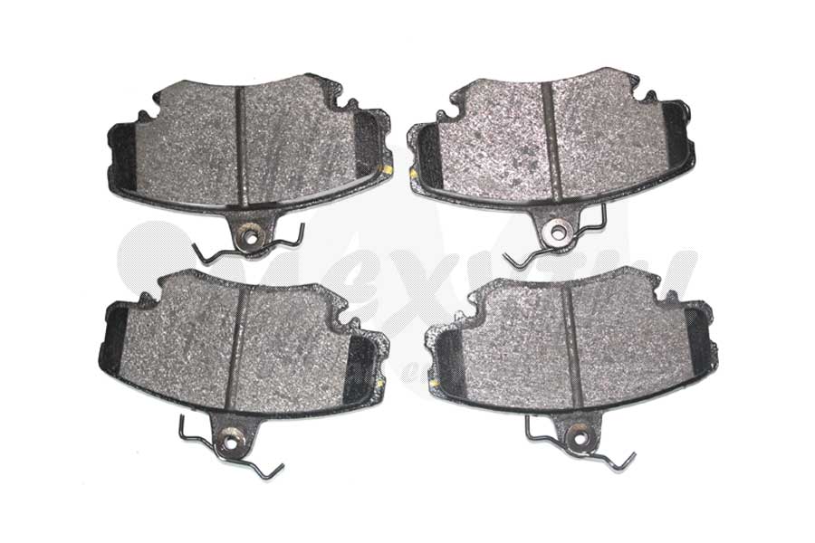 BALATAS NISSAN PLATINA DE 2002 AL 2008 DELSEMI-METALICA JGO DC COD 8256D1146/APRIO DE 2008 AL 2009/CLIO DE 2001 AL 2007/CLIO SPORT DE 2001 AL 2007 (119148)