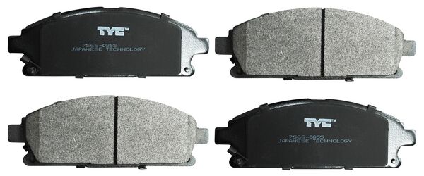 BALATAS NISSAN QUEST 04-10 SEMI-METALICA JGO DEL