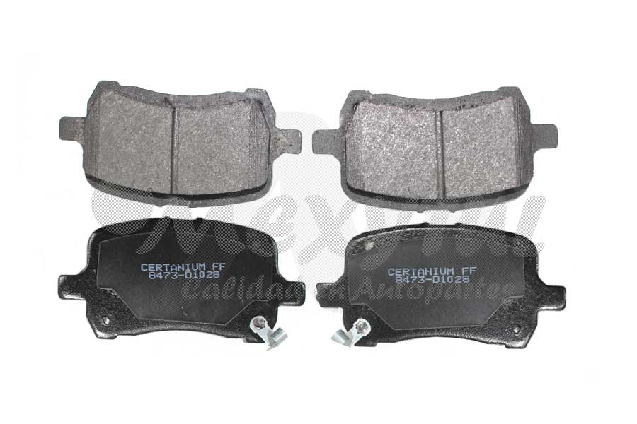 BALATAS PONTIAC G6 DE 2008 AL 2010DELSEMI-METALICAJGODCREMCOD 8473-D1028 (128388)