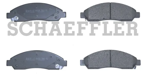 BALATAS CHEVROLET COLORADO DE 2004 AL 2008 2.4L L4 GMC CANYON DE 2007 AL 2008 3.7L L5 PONTIAC G6 GT DE 2007 DEL JGO RUVILLE COD. D10397943 (120036)