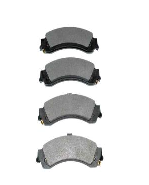 BALATAS CHEVROLET SILVERADO DE 2000 AL 2005 / AVALANCHE DE 2002 AL 2010 / SONORA DE 2000 AL 2006 / CHEYENNE DE 2005 AL 2006 TRAS SEMI-METALICA JGO DC COD. 7707D834 (116038)