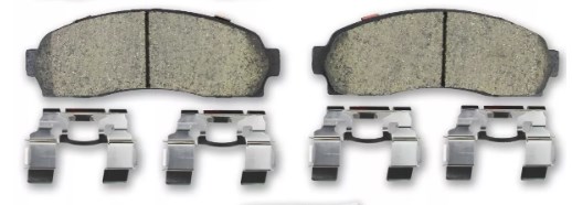 BALATAS FORD RANGER XL DE 2003 AL 2010 EXPLORER DE 2002 AL 2004 EXPLORER SPORT DE 2002 AL 2004 JGO SEMI-METALICA RUVILLE COD. D83377060(119830)