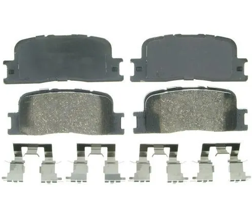 BALATAS TOYOTA CAMRY DE 2000 AL 2006 / HIGHLANDER DE 2001 AL 2003 LEXUS ES DE 2002 AL 2006 SEMI-METALICA DEL DC COD. 7762D885(122565)