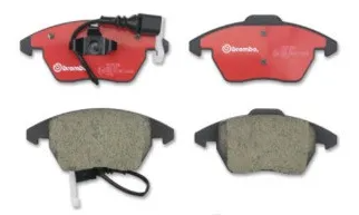 BALATAS FRENO VOLKSWAGEN JETTA DE 1999 AL 2007 DEL JGO BREMBO COD. BRM687 (110515)
