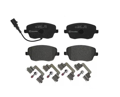 BALATAS VOLKSWAGEN POLO DE 2003 AL 2007 DEL JGO RUVILLE COD. D00013330(120017)