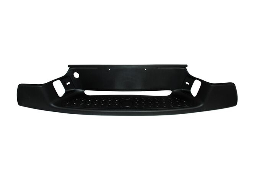 BANDA DEFENSA (MOLDURA/HULE) CHEVROLET COLORADO 04-11 S/HOYO P/CAM CENT TRAS TW