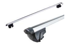 BARRA AL TECHO ALUM CERRADURA C/LLAVE UNIVERSAL MIN 106 CM MAX 127 CM