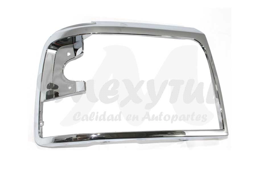 BISEL FARO FORD PU DE 1992 AL 1998 / F-350 1992 AL 1998 CROM DER N1 (1347) *R