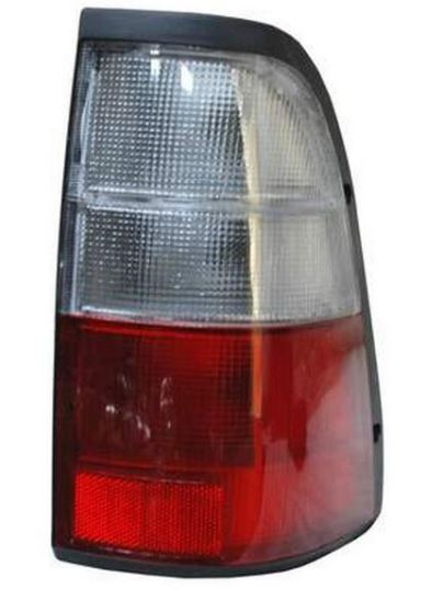 [CHLUV02CALTYR] CALAVERA CHEVROLET LUV DE 2002 AL 2005 ROJO/BCO CAB DOBLE C/ARNES DER HGO  (121688)