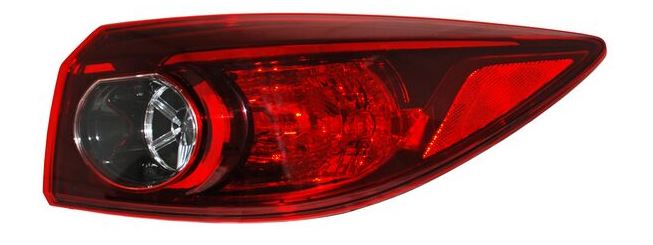 [11-6873-00-1N] CALAVERA MAZDA 3 2014 AL 2018 4 PTAS C/FOCO EXT DER TYC