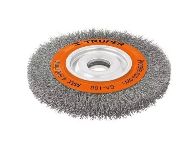 CARDA ALAMBRE ONDULADO 8 X 13/16" P/ESMERIL TRUPER COD. 17525 CA-108(137311)