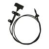 CHICOTE O CABLE DE COFRE CAHSA LONGITUD 1877 PARA JEEP GRAND CHEROKEE V8 DE 1993 AL 2000 COD. CH701