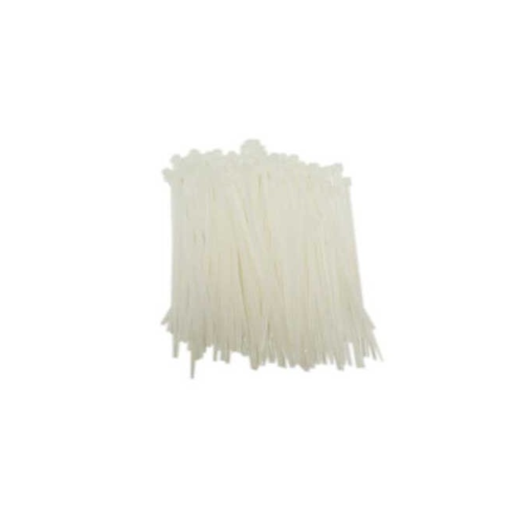 CINCHO PLçSTICO BCO 500MM X 7.6MM 10 PZAS