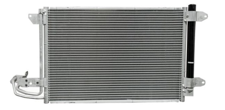 CONDENSADOR/RADIADOR DE AIRE ACOND VOLKSWAGEN JETTA CLASICO DE 2008 AL 2015/ BORA DE 2004 AL 2010/ GOLF DE 2006 AL 2009/ GTI DE 2010 AL 2012/ EOS DE 2007 AL 2014/ AUDI A3 DE 2006 AL 2012 CN SISSOKO TW