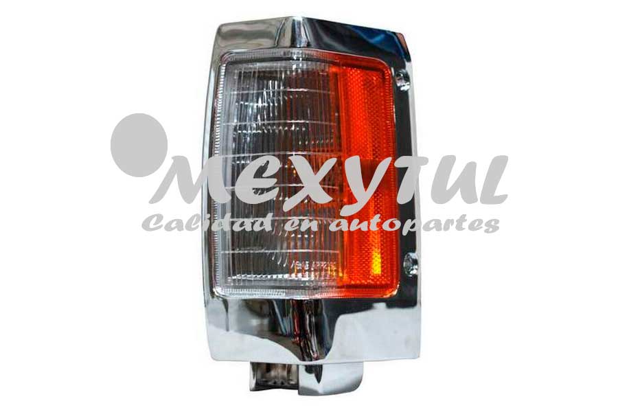 CUARTO ESQUINA (PUNTA) NISSAN PU D21 90-08 AMBAR / BCO F/CROM IZQ TYC (2900) TW