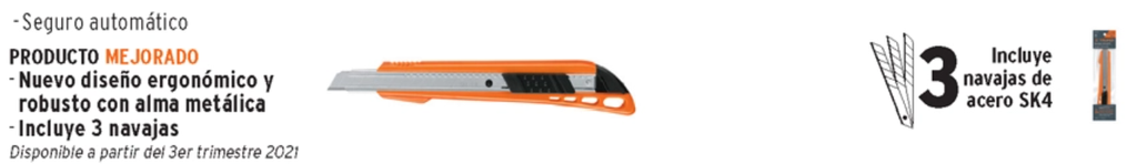 CUTTER PLAST 9ML TRUPER COD. 16968 CUT-5