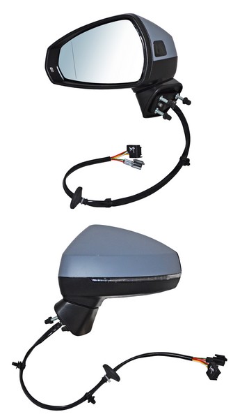 ESPEJO AUDI A3 15-20 ELECT P/PINT C/DIRECC C/DESEMP C/SENSOR PUNTO CIEGO AUTOABATIBLE IZQ TW