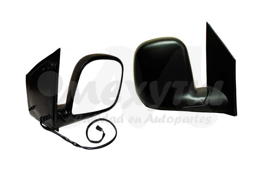 ESPEJO CHEVROLET EXPRESS VAN DE 1996 AL 2002 ELECT C/DESEMP NEG 5 PINES BASE/LS/LT/SLE/SLT/1500/2500/3500 V6/V8 6/8 CIL 4.3/5.0/5.7L 3 PTAS DER (3497) *A