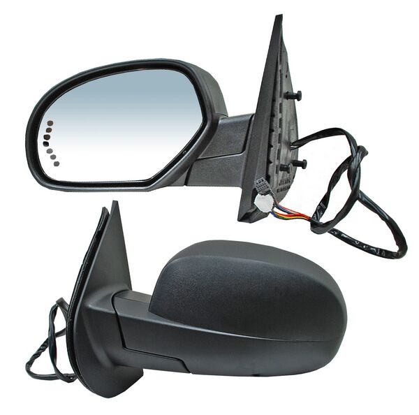 ESPEJO CHEVROLET PU 07-13 / SUBURBAN 06-10 ELECT C/DESEMP C/DIRECC C/LUZ INF TEXT PPV/SSV/HYBRID/LTZ/BASE/LS/LT/Z71 IZQ TW