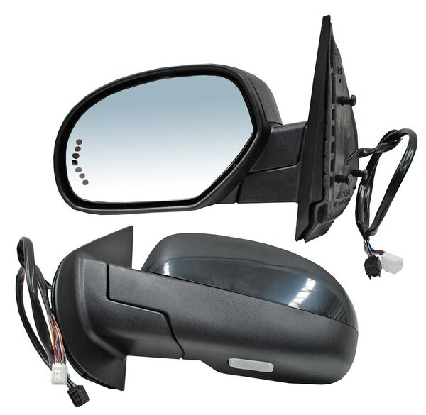 ESPEJO CHEVROLET PU 07-13 / SUBURBAN 06-10 LTZ/BASE/LS/LT/Z71/DENALI/SLE/SLT ELECT C/DESEMP C/LUZ C/DIRECC LISA INF IZQ