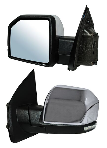 ESPEJO FORD PU / F150 15-18 ELECT CROM C/LUZ INF LED C/MEM C/DIRECC S/PUNTO CIEGO C/SENSOR C/DESEMP AUTOABATIBLE IZQ TW