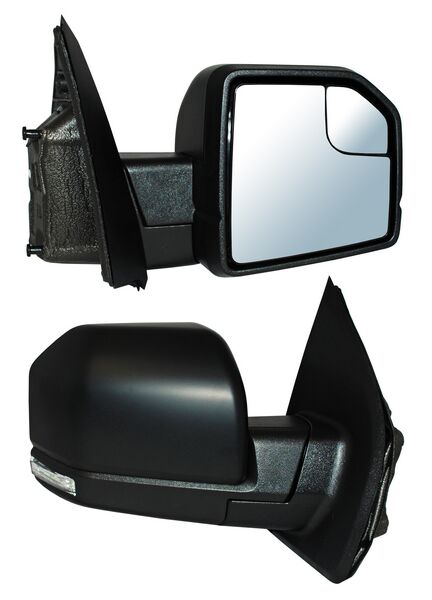 ESPEJO FORD PU / F150 DE 2015 AL 2018 ELECT LISO C/LUZ LED C/MEM C/DIRECC C/DESEMP C/PUNTO CIEGO AUTOABATIBLE DER