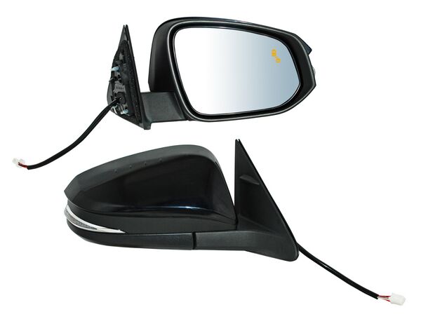 ESPEJO TOYOTA HIGHLANDER 17-18 ELECT C/DIRECC C/SENSOR PUNTO CIEGO DER TW