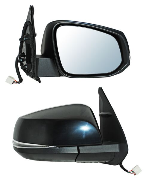 ESPEJO TOYOTA TACOMA 16-19 2WDD/4X4/TRD/SPORT/EDICION ESPECIAL ELECT LISO C/SENSOR PUNTO CIEGO C/DIRECC C/DESEMP DER TW