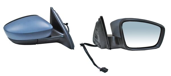 ESPEJO VOLKSWAGEN JETTA BICENTENARIO DE 2011 AL 2018 ELECT C/DESEMP P/PINT 5 PIN LIVE/ COMFORTLINE/ HIGHLINE/ TRENDLINE/ SPORTLINE DER TW