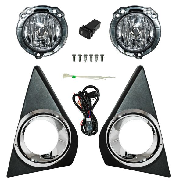FARO AUX (NIEBLA) TOYOTA AVANZA 20 C/REJILLA F/CROM JGO TW