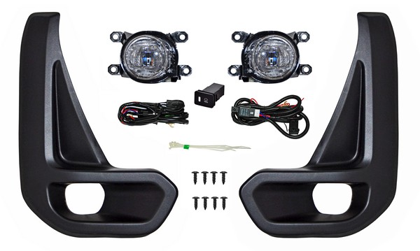 FARO AUX (NIEBLA) TOYOTA HILUX 20-21 LEDS C/REJILLA JGO 2 PZAS TYC TW