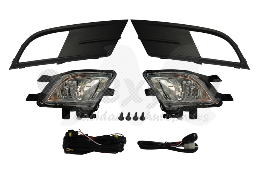 FARO AUX (NIEBLA) VOLKSWAGEN JETTA DE 2015 AL 2018 C/REJILLA JGO  HGO N4 (132560)